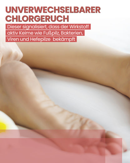 1L SOS Desinfektionsspray für Füße & Schuhe | Planet Sensitive® wirksam gegen Fußpilz, Bakterien, Viren, Hefepilze & Gerüche | Fuß-Desinfektion-Spray | Made in Germany